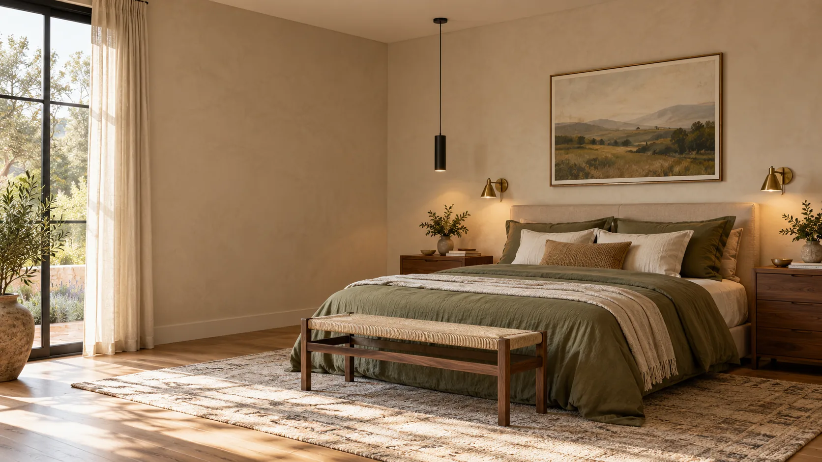 Realistic bedroom lighting and home decorbanlulu-hero